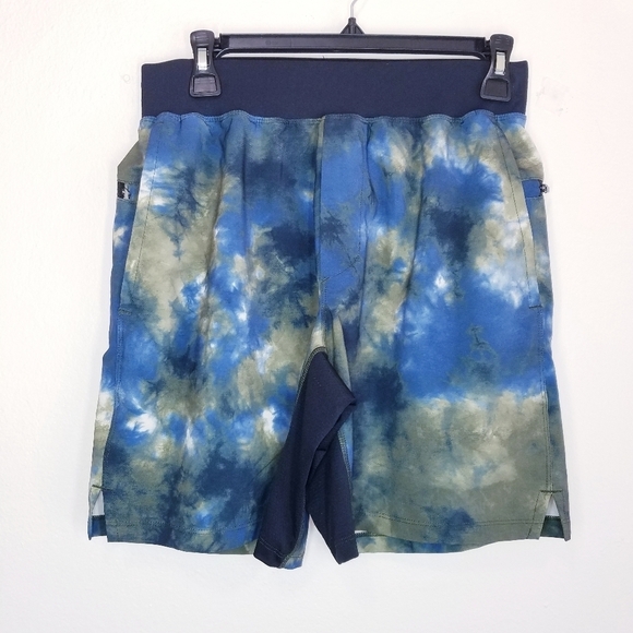🌸 Fabletics | Mens Athletic Print Shorts Small - Picture 3 of 12